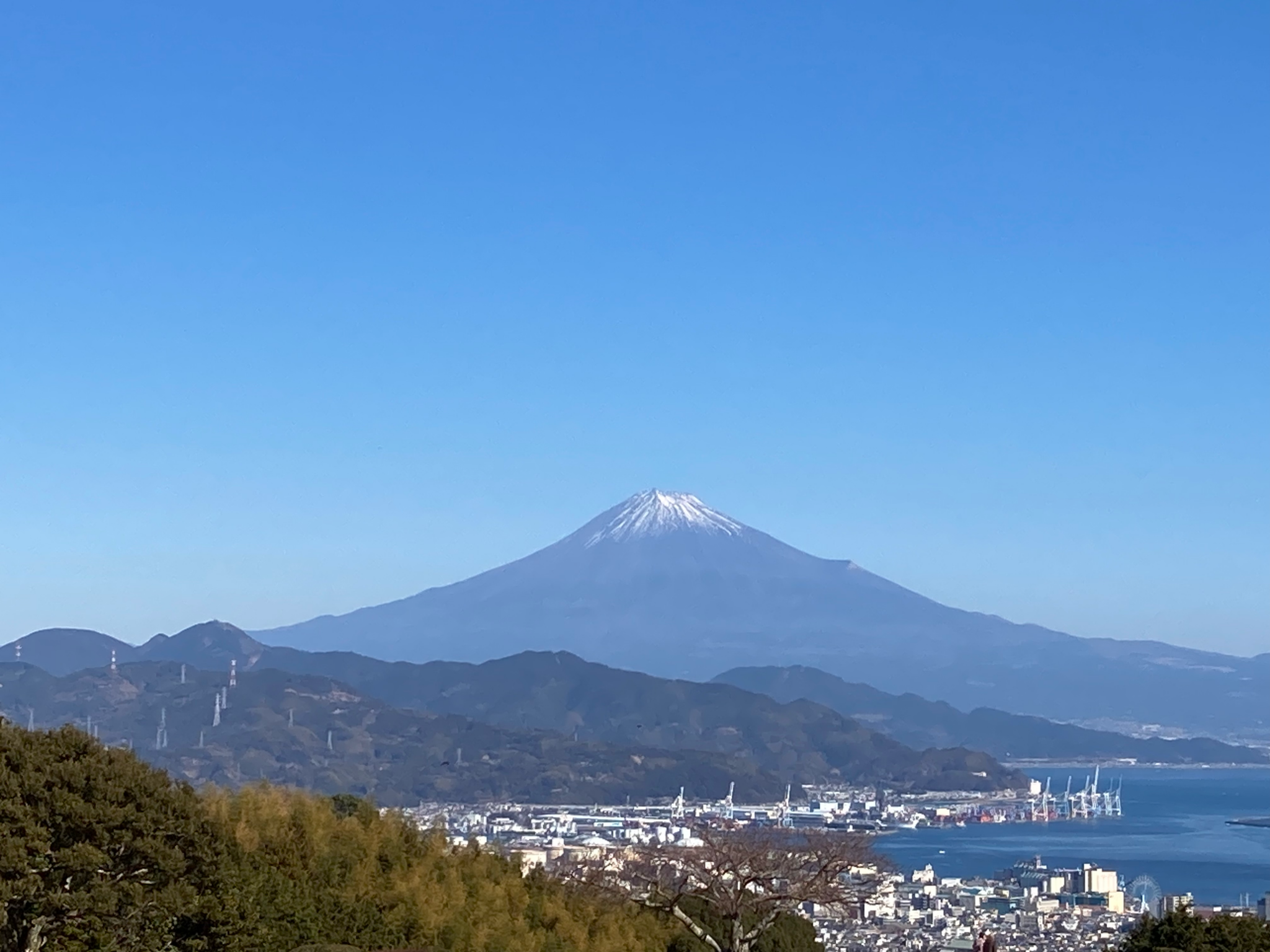 2025年1月の富士山